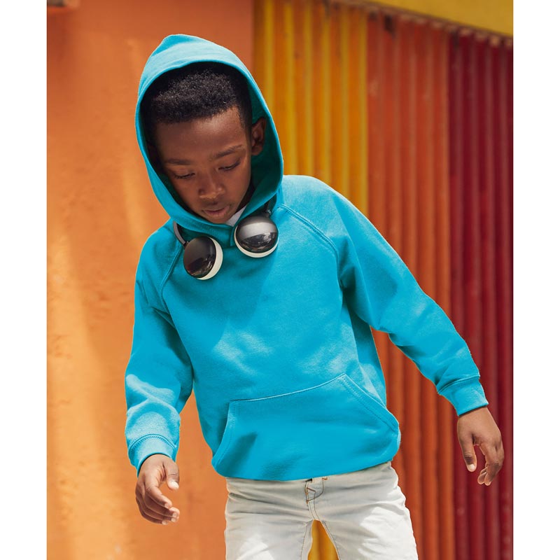 Kids lightweight hooded sweatshirt - Royal Blue 5/6 Years